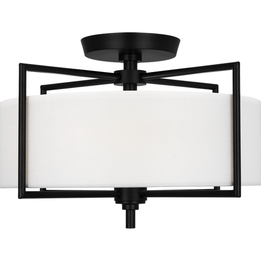 Perno Medium Semi-Flush Mount