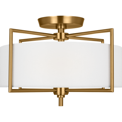 Perno Medium Semi-Flush Mount