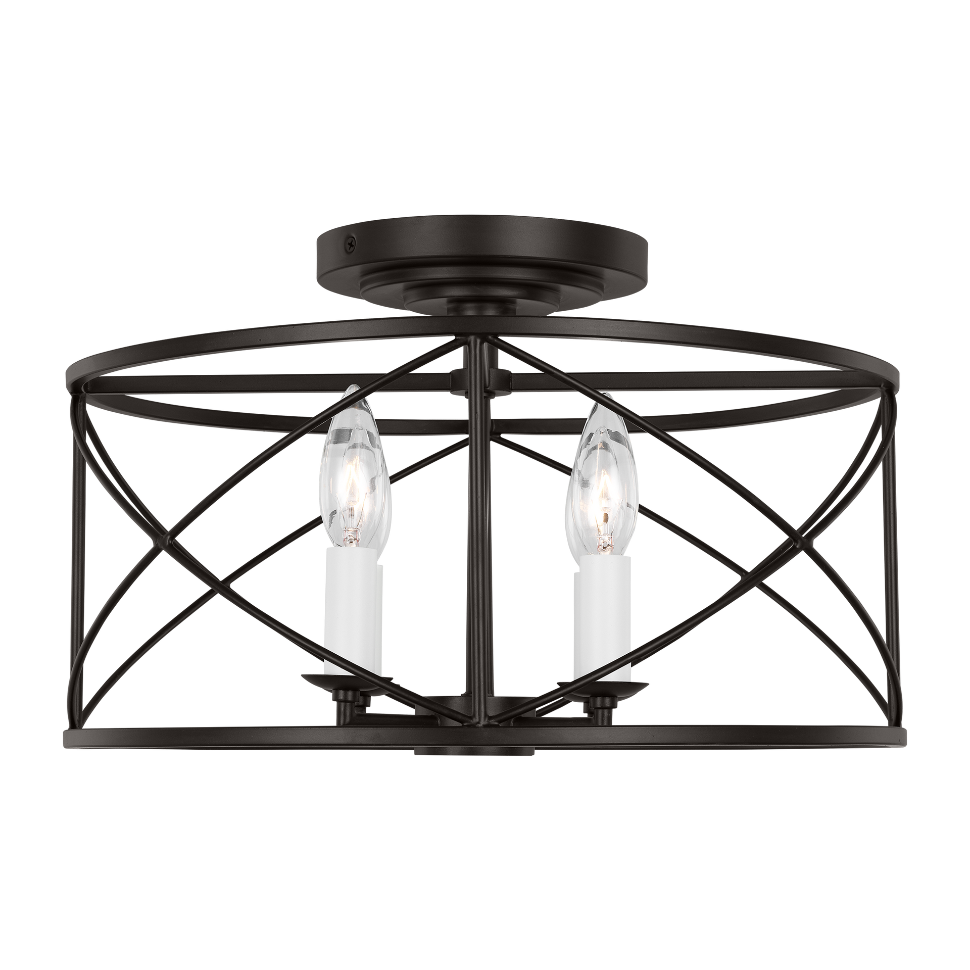 Beatrix Medium Semi-Flush Mount