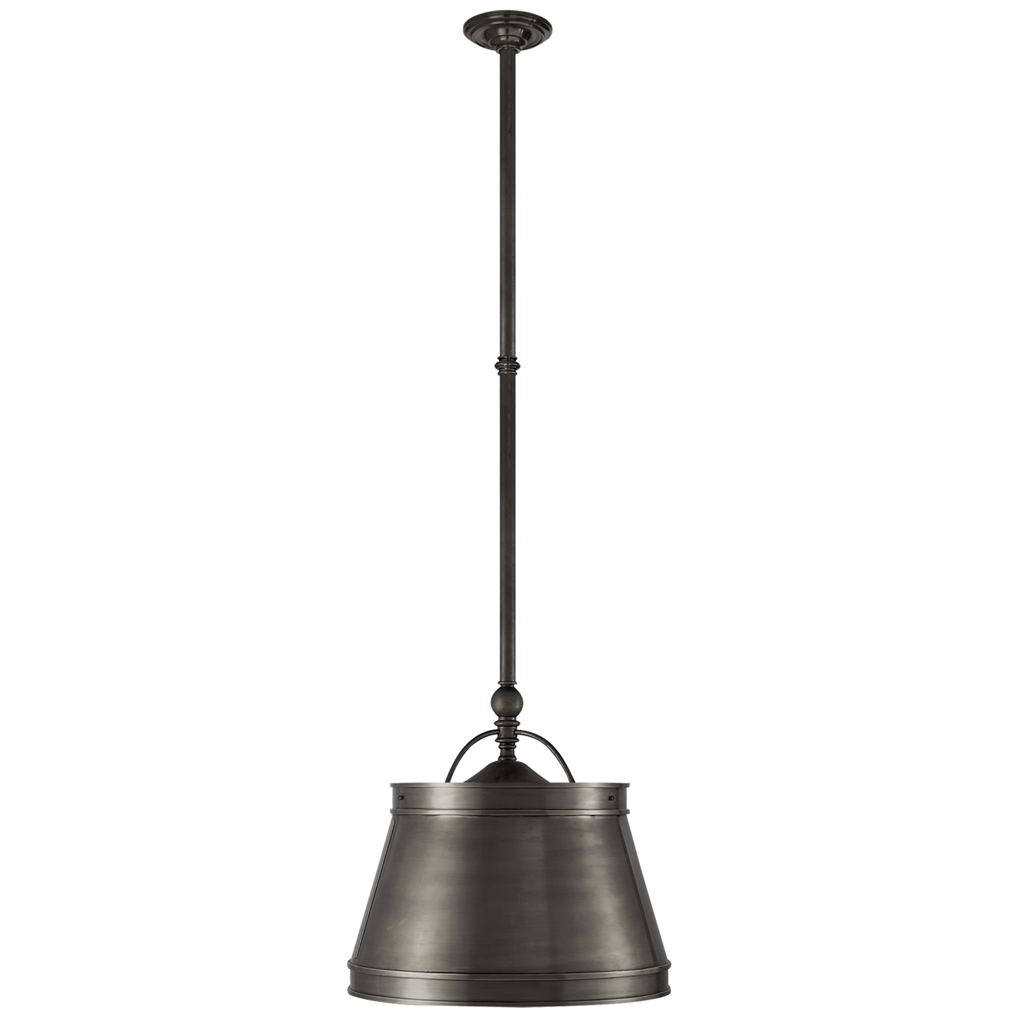 Sloane Single Shop Light in Bronze with Bronze Shade