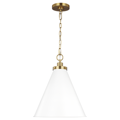 Wellfleet Medium Cone Pendant