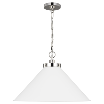 Wellfleet Wide Cone Pendant
