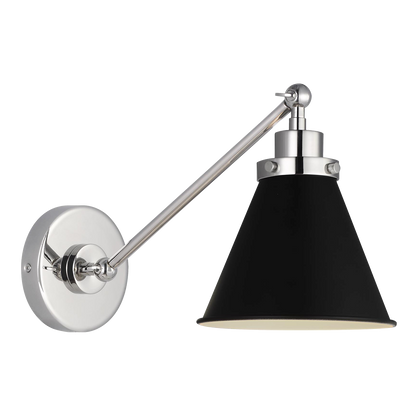 Wellfleet Single Arm Cone Task Sconce