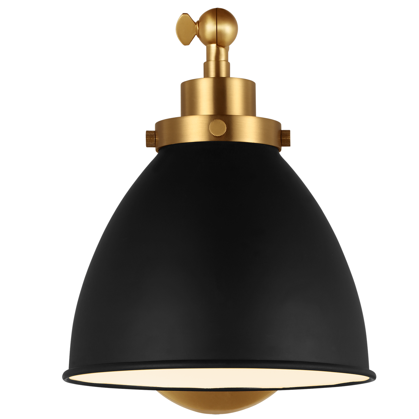 Wellfleet Single Arm Dome Task Sconce