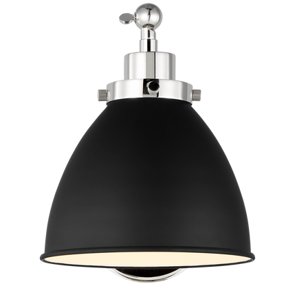 Wellfleet Single Arm Dome Task Sconce