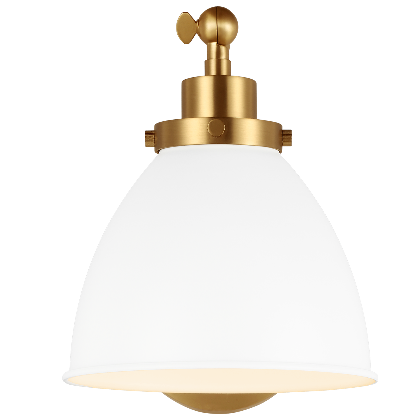 Wellfleet Single Arm Dome Task Sconce