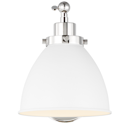 Wellfleet Single Arm Dome Task Sconce