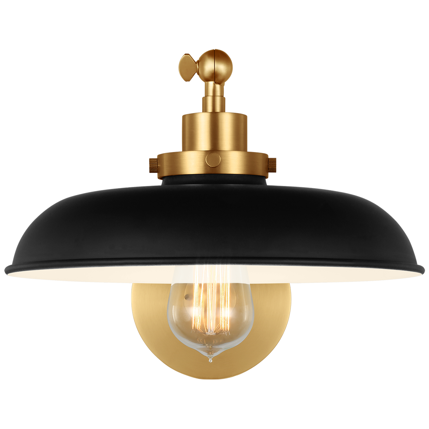 Wellfleet Single Arm Wide Task Sconce