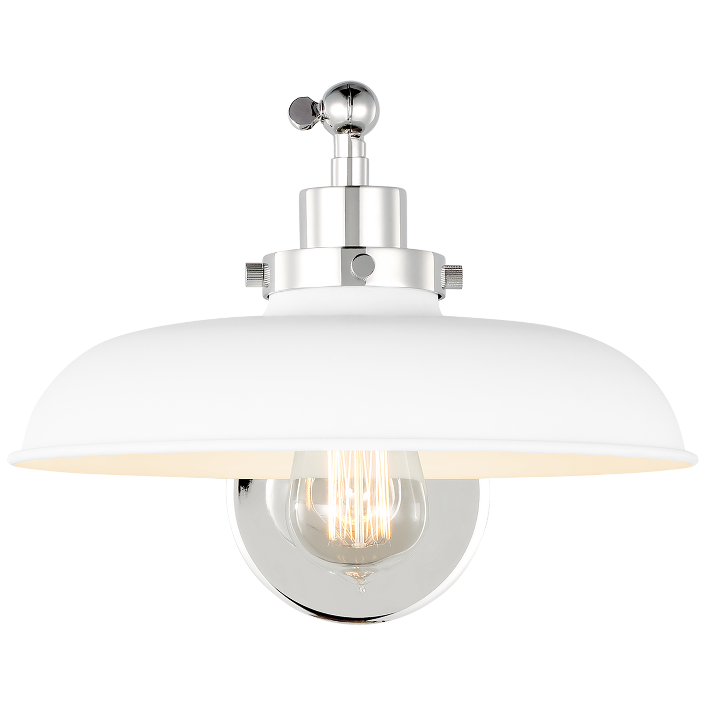 Wellfleet Single Arm Wide Task Sconce