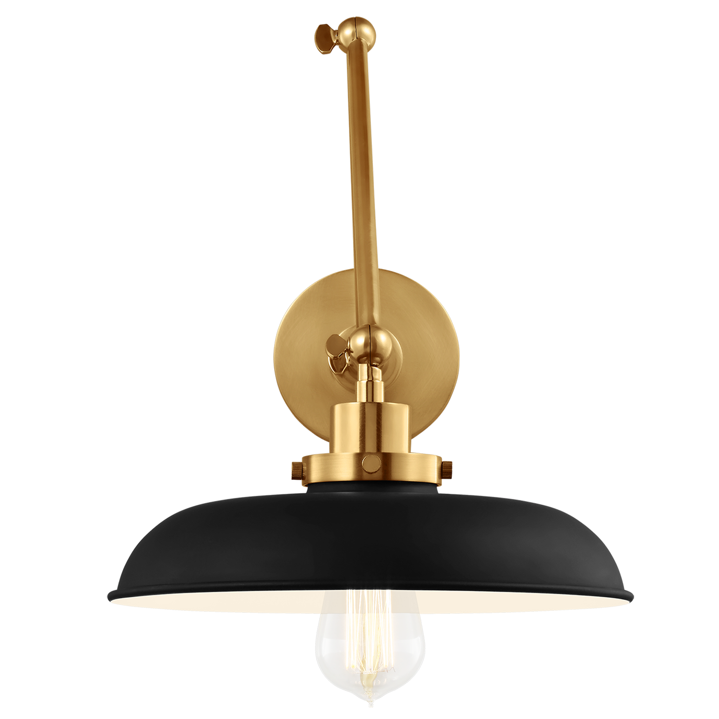 Wellfleet Double Arm Wide Task Sconce