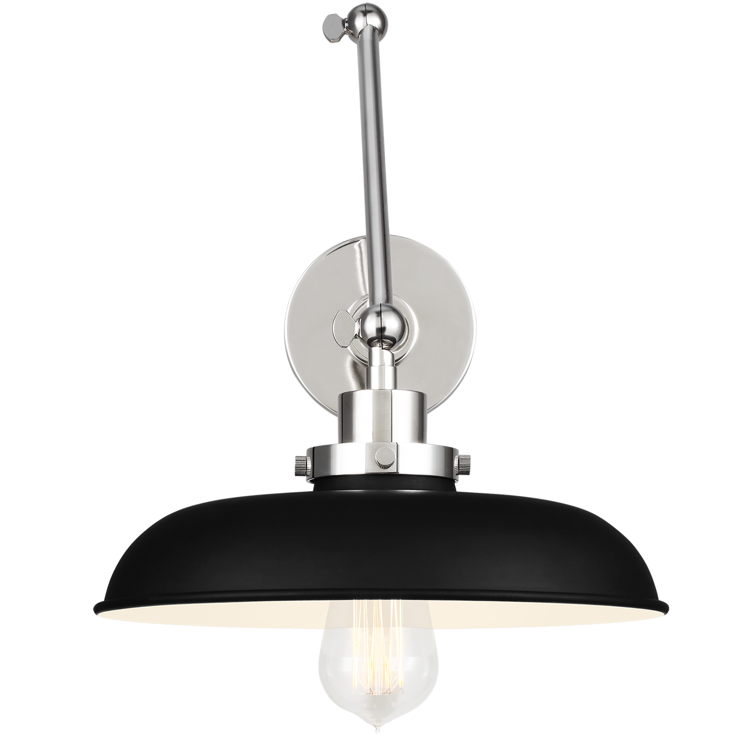 Wellfleet Double Arm Wide Task Sconce