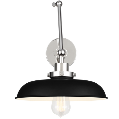 Wellfleet Double Arm Wide Task Sconce