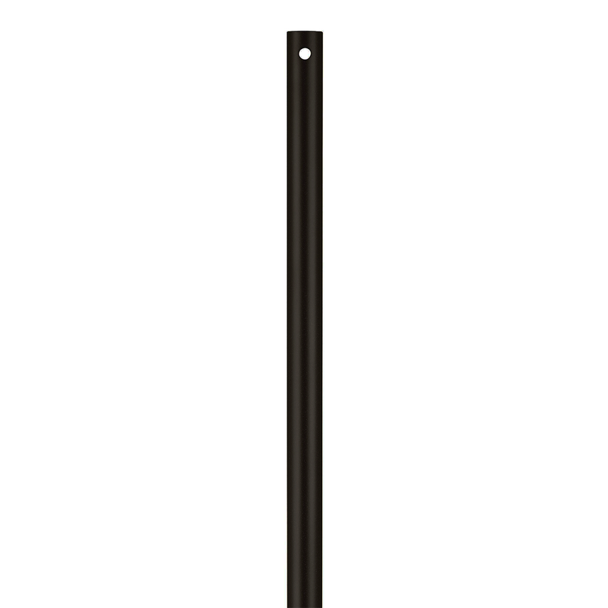 60" Downrod in Midnight Black