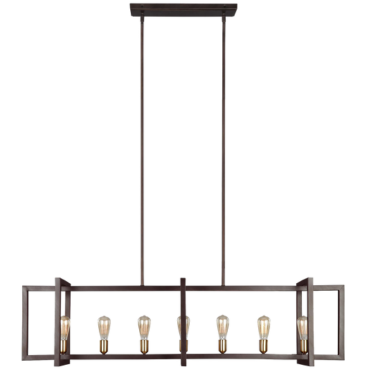 Finnegan Large Linear Chandelier