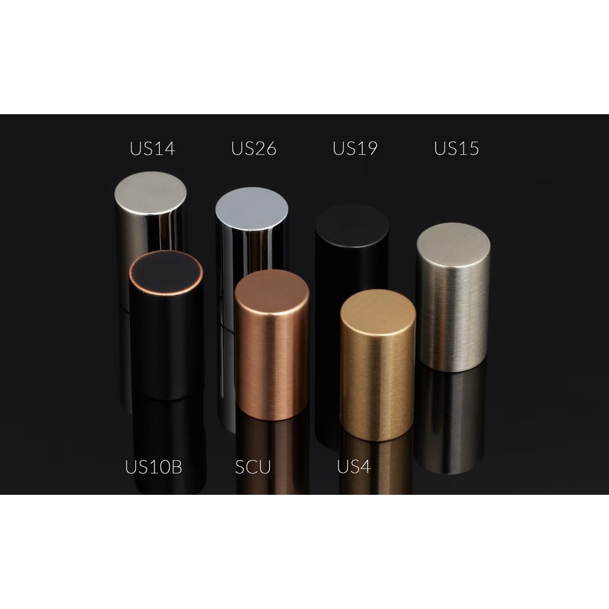 Select Transitional Knurled Cabinet Finger Pull