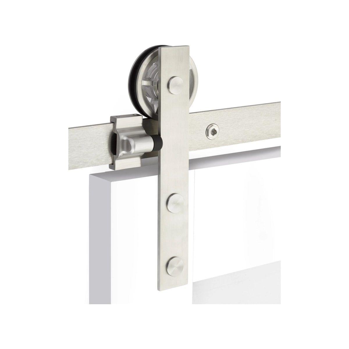 Stainless Steel Modern Rectangular Face Mount Hanger