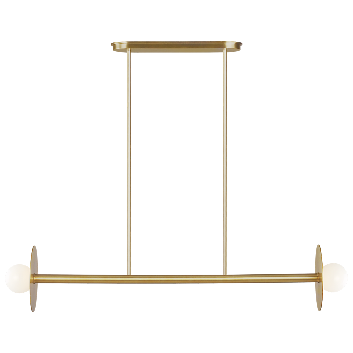 Nodes Medium Linear Chandelier