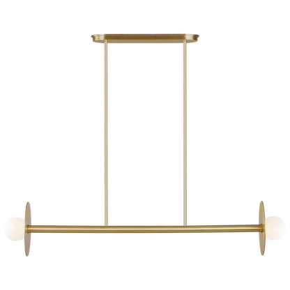 Nodes Medium Linear Chandelier
