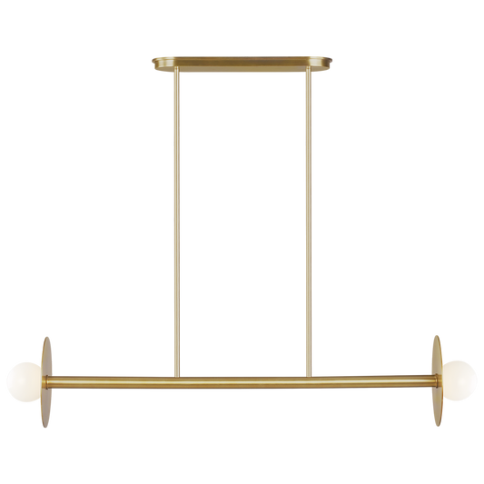 Nodes Medium Linear Chandelier