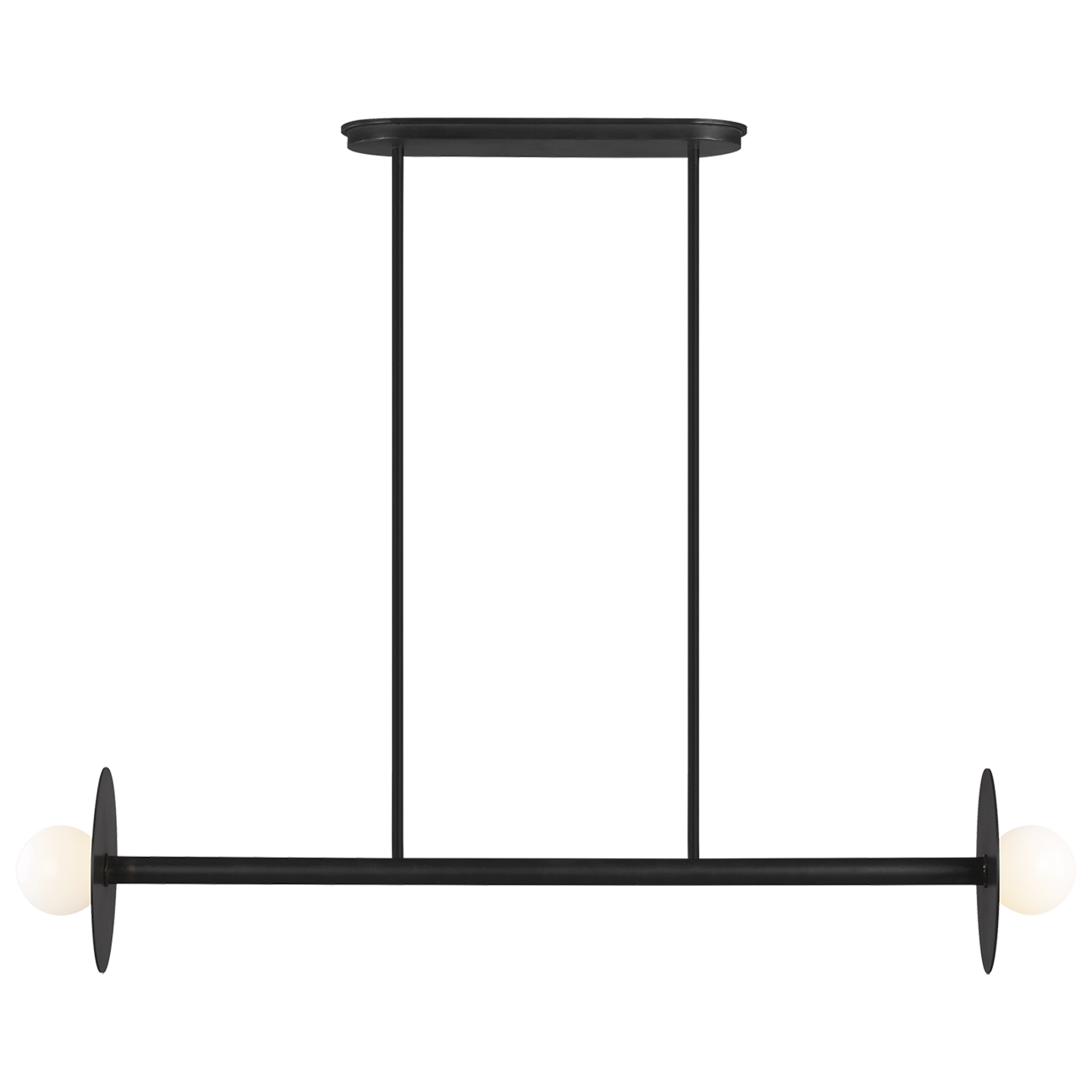 Nodes Medium Linear Chandelier