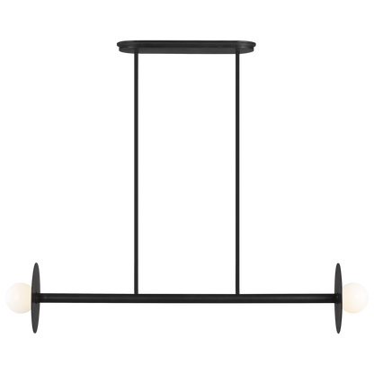 Nodes Medium Linear Chandelier