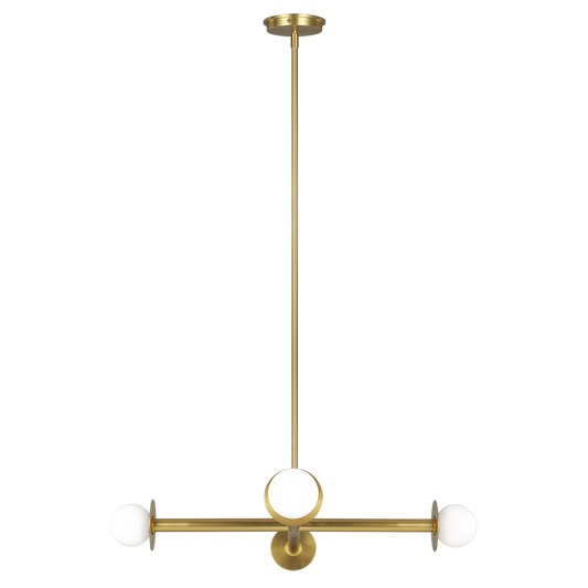 Nodes Wide Chandelier