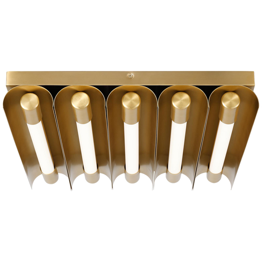 Carson Five Light Flush Mount