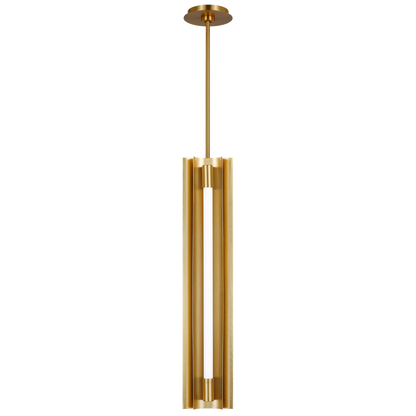 Carson Four Light Narrow Pendant