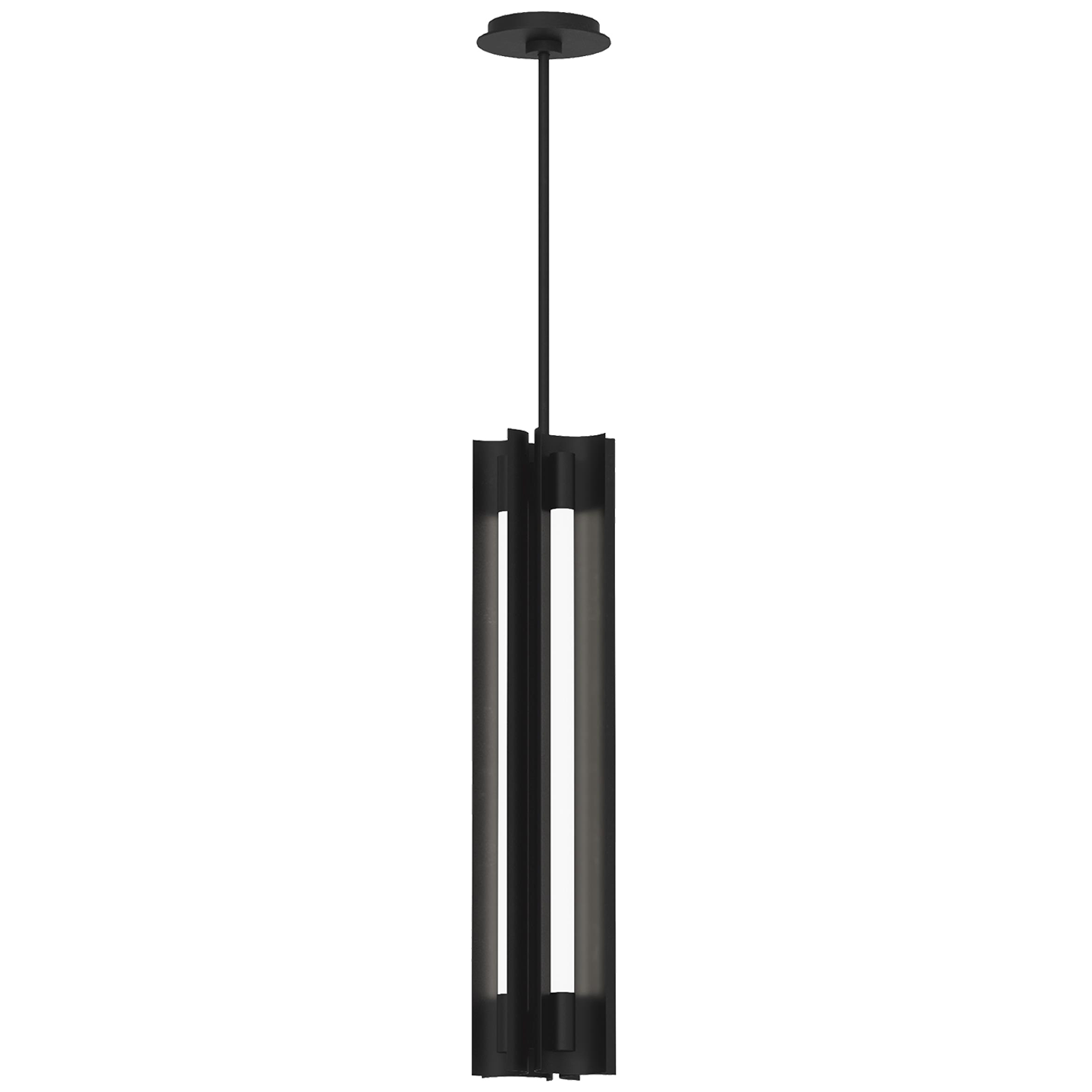 Carson Four Light Narrow Pendant