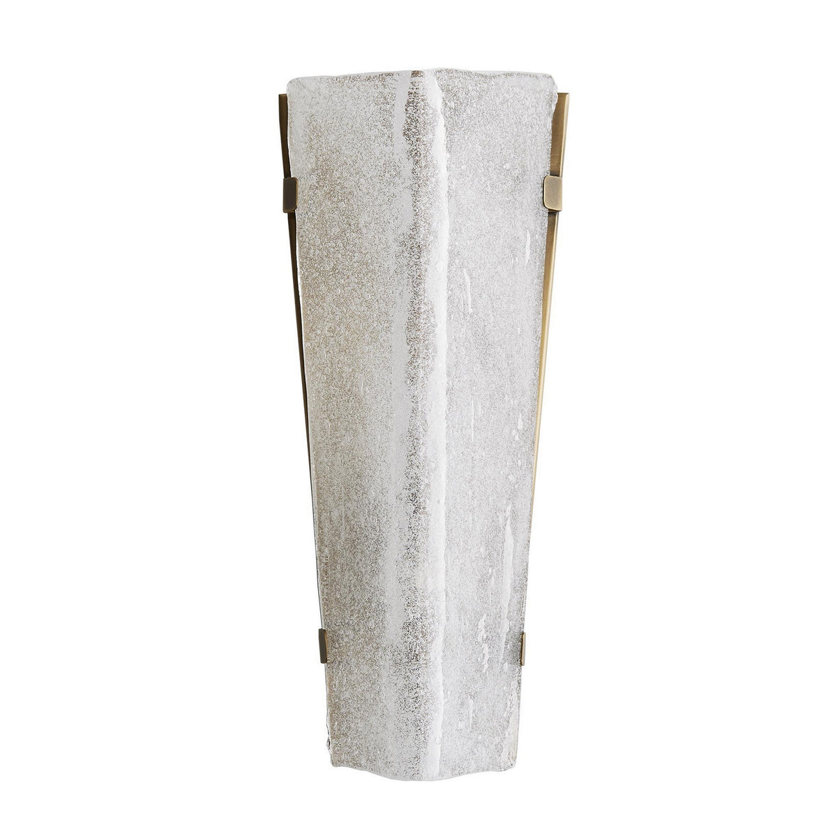 Karina One Light Wall Sconce in Antique Brass