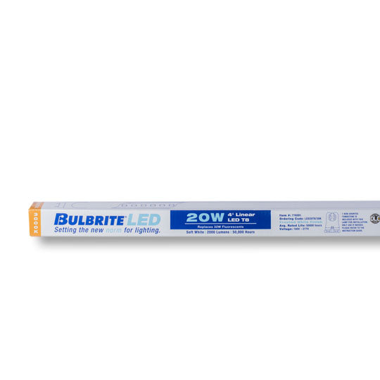 Linear Light Bulb in Frost