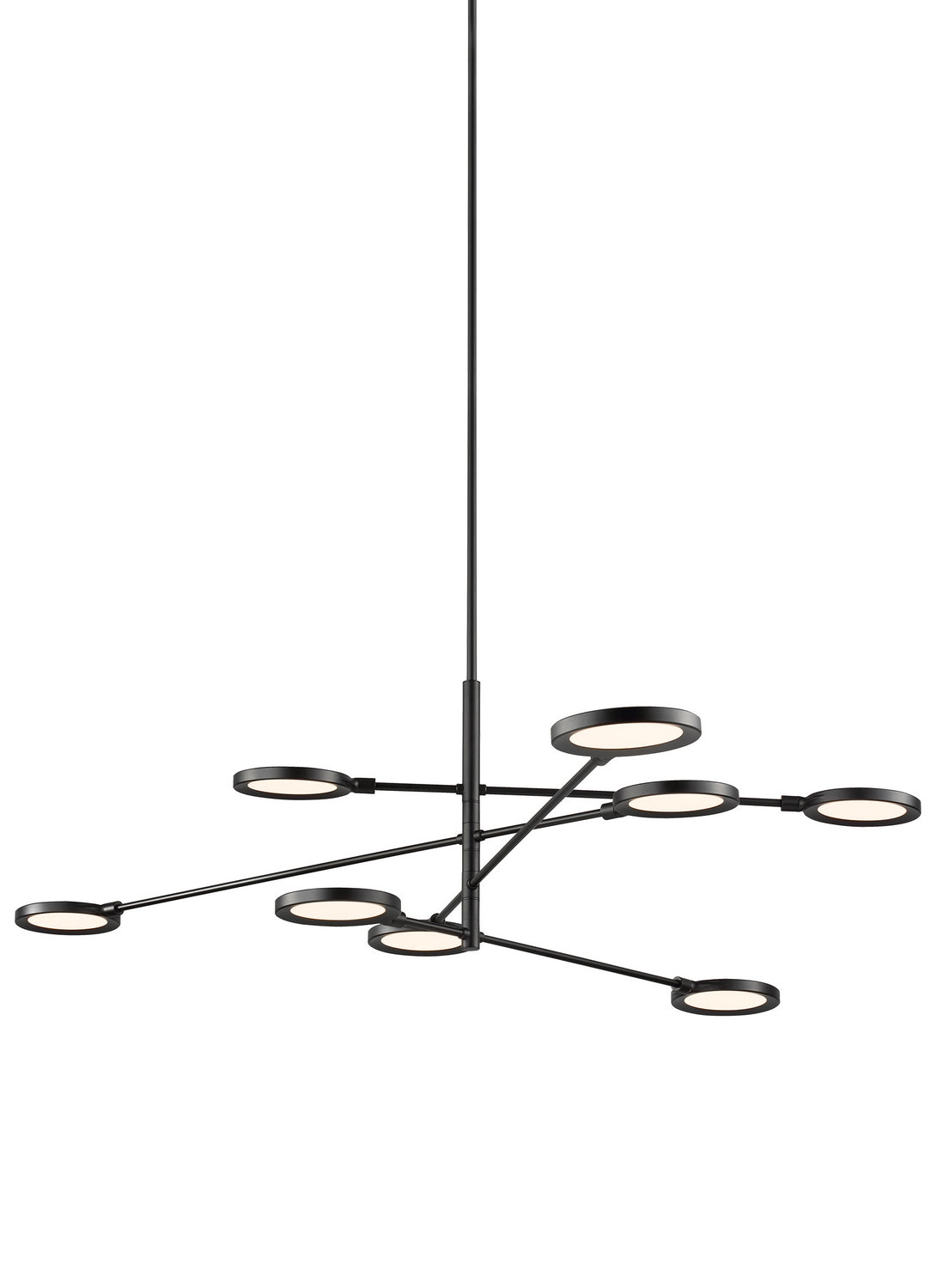 Spectica LED Chandelier in Matte Black