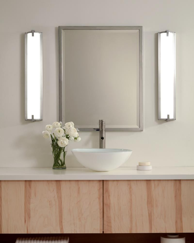 Braunfels LED Wall / Bath in Satin Aluminum