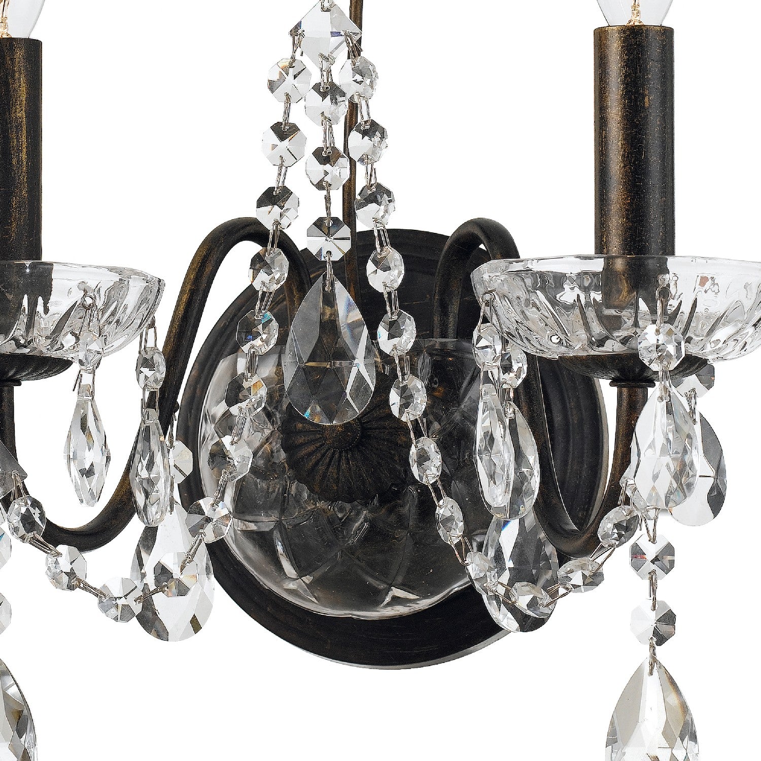 Butler Two Light Wall Sconce in English Bronze