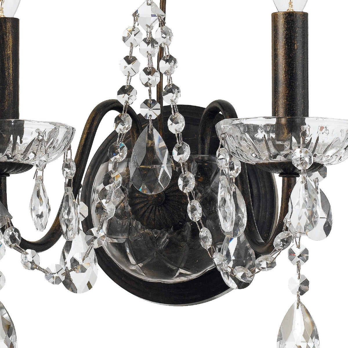 Butler Two Light Wall Sconce in English Bronze
