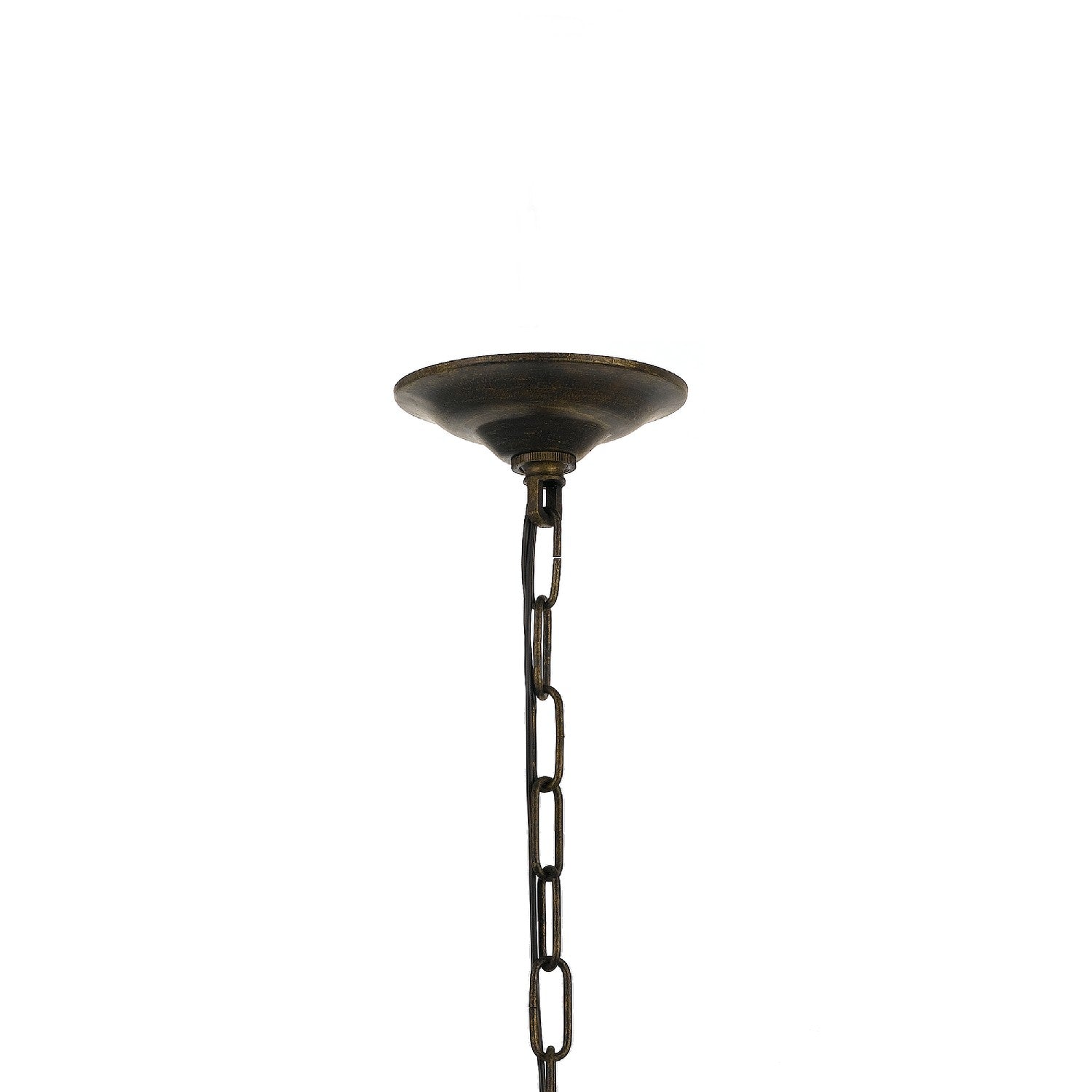 Butler Eight Light Chandelier in English Bronze