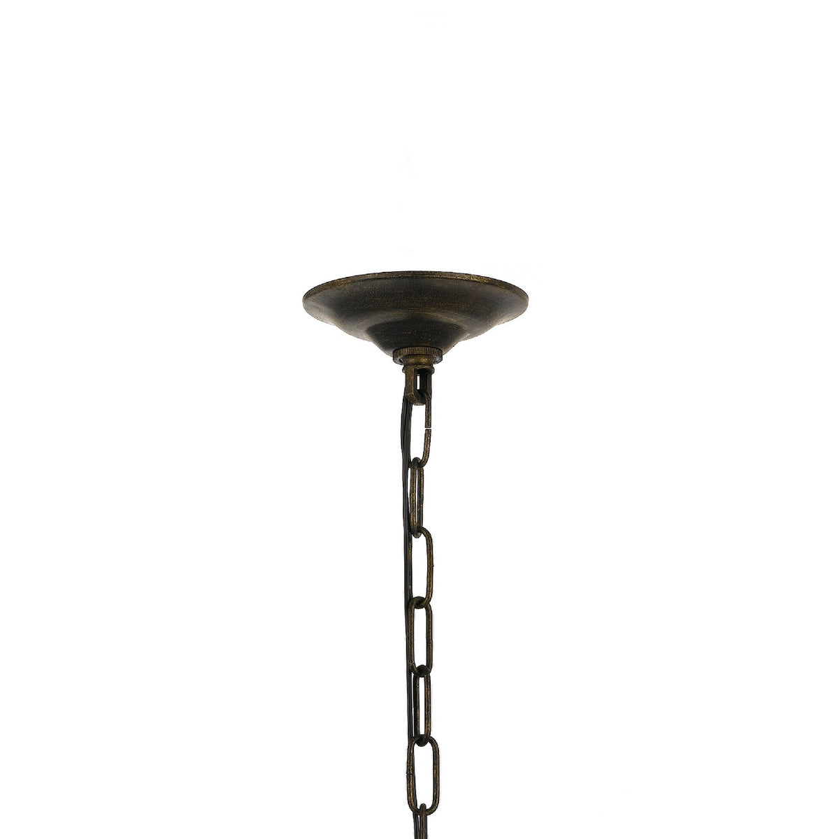 Butler Eight Light Chandelier in English Bronze