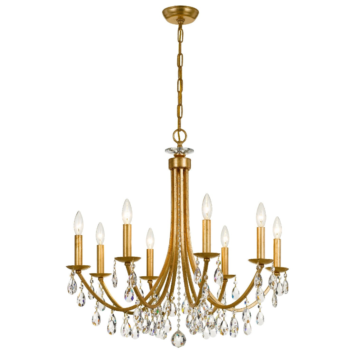 Bridgehampton Eight Light Chandelier