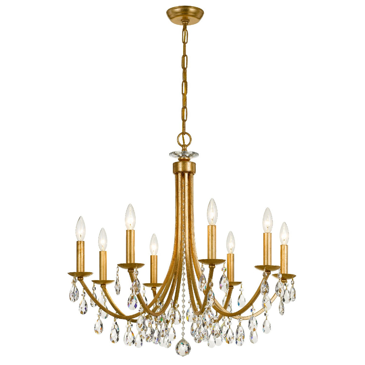 Bridgehampton Eight Light Chandelier