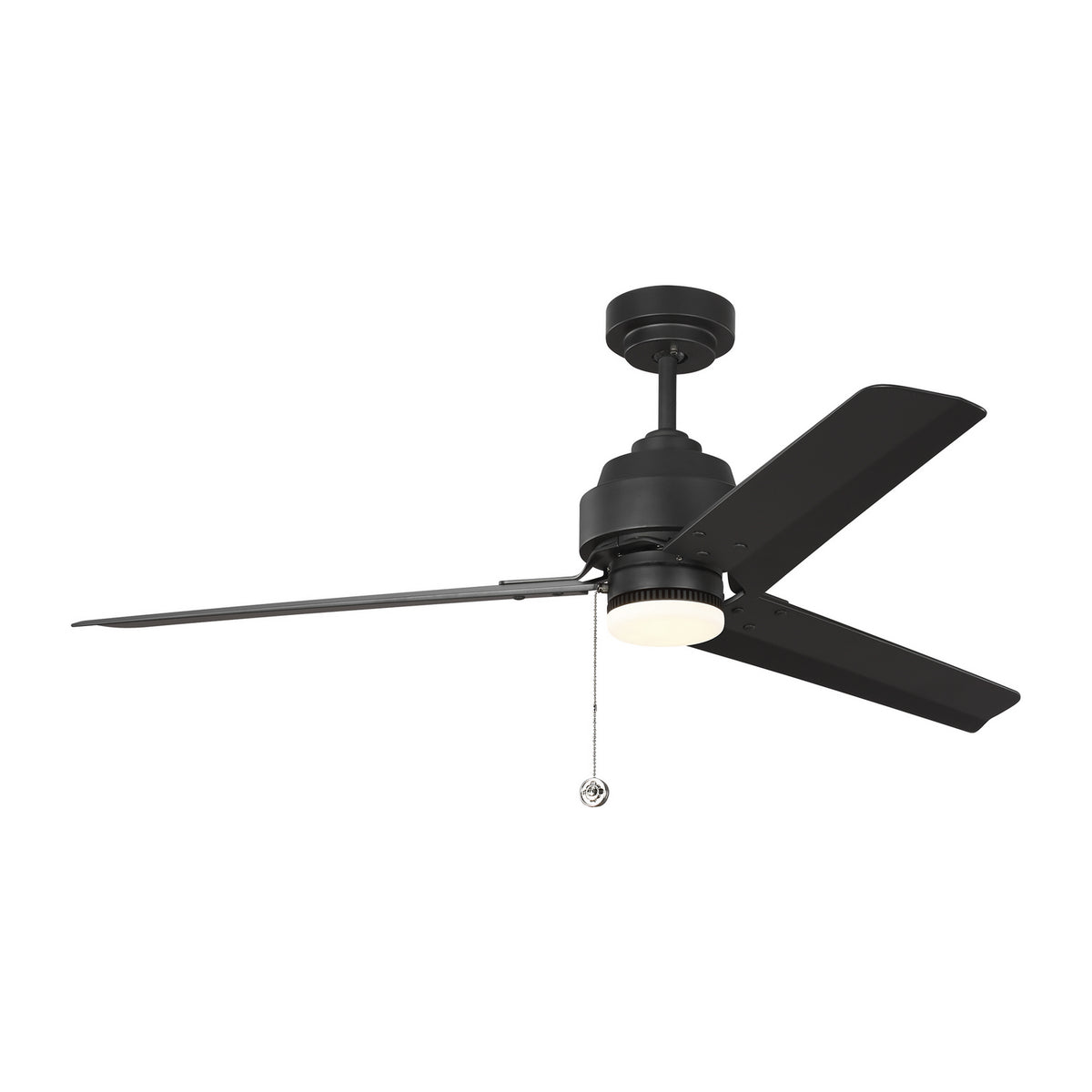 Arcade 54" Ceiling Fan in Midnight Black