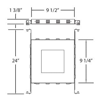 NC PLATE AND IC BOX NCP,TE111/GU10/161/LED,OSC5-S