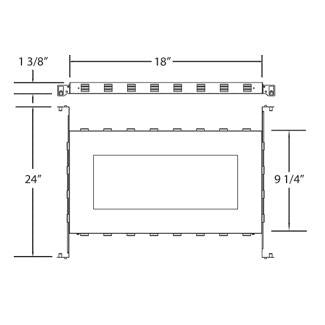 NC PLATE AND IC BOX NCP,TE113/LED/GU10/TR/163/LED