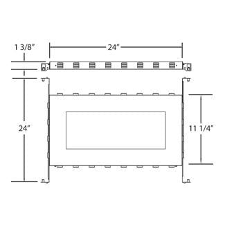NC PLATE AND IC BOX NCP,TE133/LED