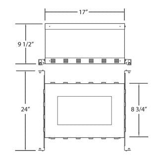 NC PLATE AND IC BOX IC BOX,TE612LED/TE212/GU10/TR