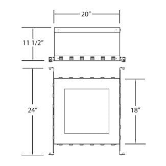 NC PLATE AND IC BOX IC BOX, TE224B/LED