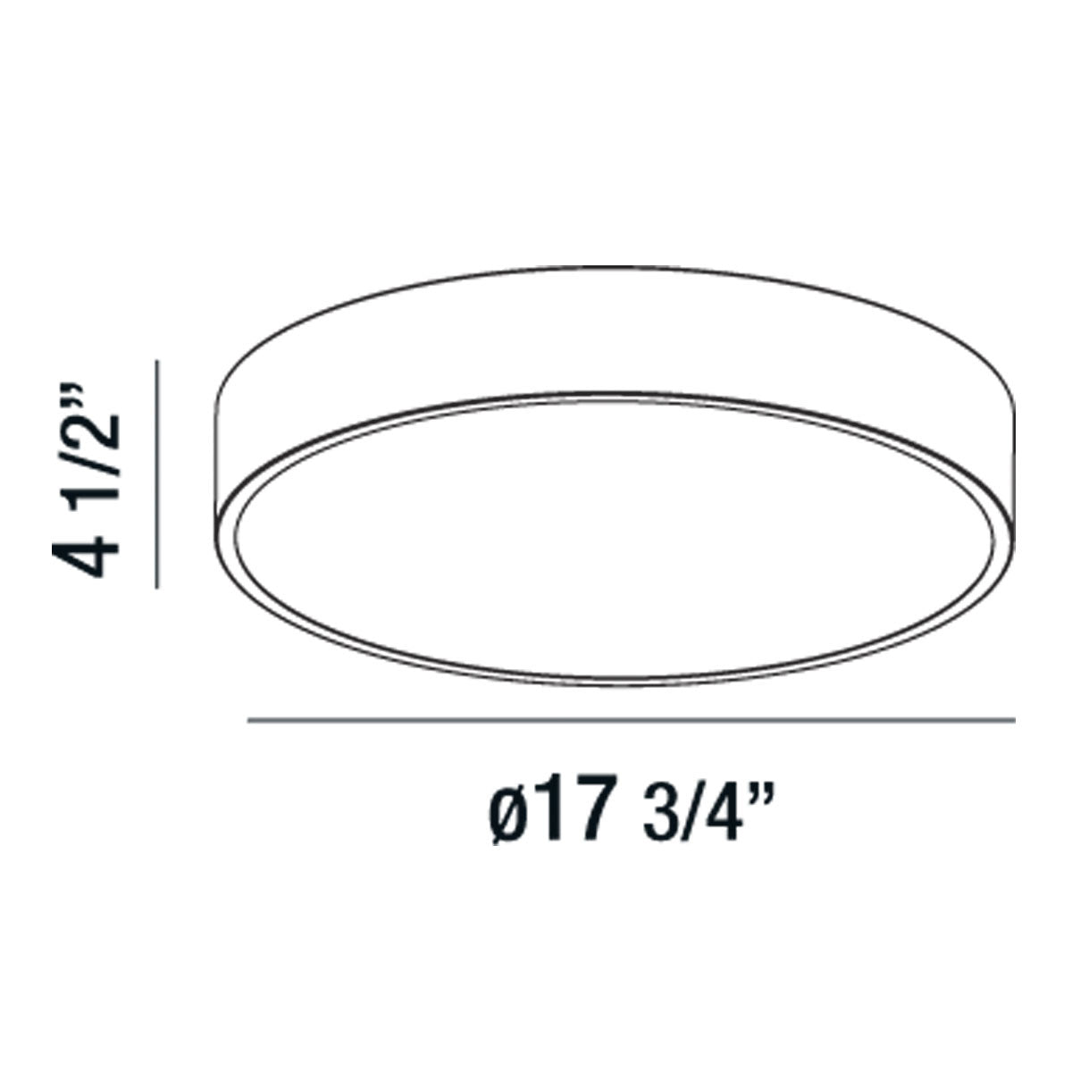 NAPOLEON, plafonnier DEL 1 ampoule, 30W, blanc
