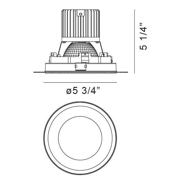 Amigo LED Recessed Fixture