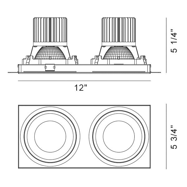 Amigo Recessed Fixture