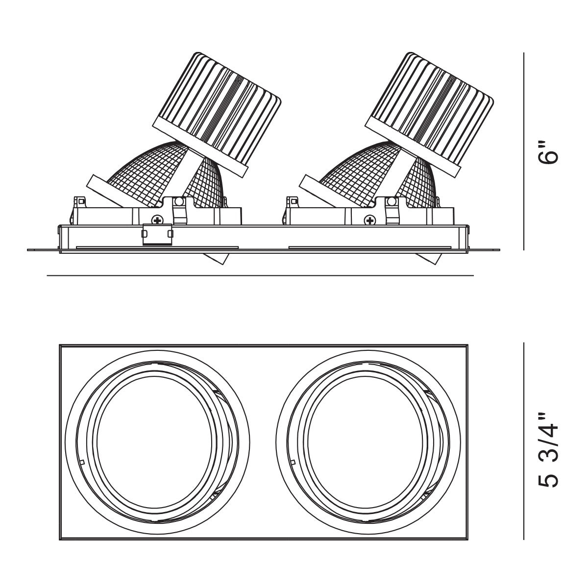 Amigo LED Recessed Fixture