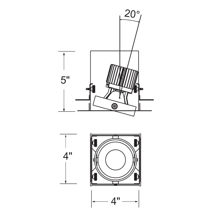 15W Multi Recessed Fixture